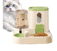 Auto Feeder Food Dispenser, Cat Food Dispenser & Water Bowl, Water Dispenser, Food Feeder & Waterer Set, Automatic Pet Feeder, Ease of Use, Versatile Design For Cats, Dogs, Small Pet