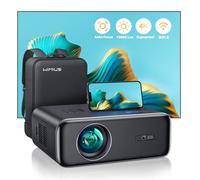 【Auto Focus/Keystone】Proyector 4K WiFi Bluetooth 28000 Lúmenes Full HD 1080P, WiMiUS Proyector 4K Soporte Zoom 50% Proyector Portátil WiFi6 Cine en Casa/Exterior Para Teléfono/TV Stick/PS5 HDMI USB