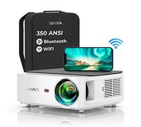 【Auto Focus/Keystone】Proyector WiFi Bluetooth, YABER Pro V9 500ANSI Lumens Proyector Full HD 1080P, 4K Soporte Función Zoom Proyector de Cine En Casa para iOS/Android/Teléfono/TV Stick/PS5/HDMI/AV/USB