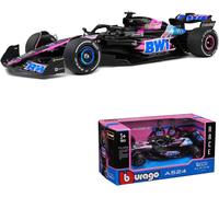 Auto Fórmula 1 F1 BWT Alpine A524 Temporada 2024 1/43 Pierre Gasly 10 Bburago