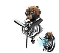 Auto Fragrance Diffuser For Vehicles Decorative Air Fresheners For Cars Fun Car Accessories Whimsical Car Decor Items Odor-eliminating Bear Pilot Air Freshener Cute Car Scent Diffuser