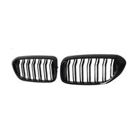 Auto Frontgrill Parrilla Delantera Tipo Riñón De 2 Listones Para Serie 5 M5 G30 G31 G38 520i 530i 540i 2017-2019 2020 Color Negro Brillante Parrilla Delantera
