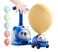 Auto giocattolo alimentata a palloncino - 12x10 cm | Auto da corsa a pressione d'aria Giocattoli didattici STEM fai-da-te per bambini Esperimento Veicolo Regalo educativo Divertimento per uso interno
