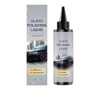 Auto Glass Cleaner - 100ml Windshield Polishing Fluid | Car Truck Windshield Cleaner with Clear Vision Formula, 120g Compact Bottle for Outdoor Night Driving Daily Commute Highway Garage