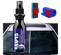 Auto Glass Powerful Waterproof Spray, Windshield Rain Repellent & Anti-Fog Treatment, Long-Lasting Hydrophobic Coating, Suitable for Car, Truck, Motorcycles Glass and Mirrors (1Pcs)