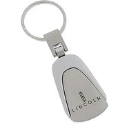 Auto Gold KC3LIN Llaveros de acero inoxidable, estilo lágrima, Lincoln