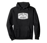 Auto Grand Army Civil War Union Highway US 6 Road Trip Sudadera con Capucha