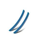 Auto Guardabarros Delantero Trasero Guardabarros Coche Suave Universal Pegatina Arco Acampanado Cubierta Protectora Ventilación Tira Antiarañazos Guardabarros 2 Uds(Blue 2pcs)