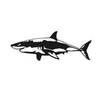 Auto-Hai-Aufkleber | Hai-Wandtattoos - Wasserdichte Cartoon-Tierdekoration modifizierte Körperaufkleber für Autotürfenster