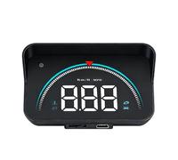 Auto HUD Display - 2,6 x 5,3 x 9 cm Head Up Anzeige | OBD Geschwindigkeit Projektor | Digital Tachometer Windschutzscheibe | Übergeschwindigkeitsalarm Universal PKW LKW SUV Van
