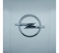 Auto Insignia Logo para Opel Astra K 2015-2021,Plástico ABS Cromado Emblema Parrilla Coche metálico con el Logotipo del Maletero Embellecedores Accesorios para carrocería Piezas Coche