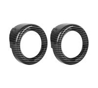Auto Interiores Coche Compatible con Mini para Cooper R54 R56 para Clubman R55 para R60 Crossover 2 Piezas Embellecedor Manija Interior Coche Cubierta Manija Panel Agarre