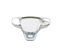 Auto interiores decoración Compatible Con Ford Para Kuga Para Escape 2020 2021 Embellecedores De Cubierta De Volante Pegatinas Marco De Estilo Accesorios Para Coche(Silver)