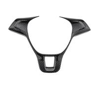 Auto interiores decoración Compatible Con VW Para Golf 7 Para GTI Para MK7 Para POLO Para Jetta MK6 Para Tiguan Cubierta Del Volante Embellecedor Adhesivo Estilo Interior(StyleB carbon black)