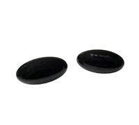 Auto Intermitente lateral Para CITROEN Para C5 Para MKI Para DC Para DE Para MKII 2001-2008 Indicador LED Dinámico Luz Señal Giro Posición Lateral Intermitentes Laterales Dinámicos(Smoked black)