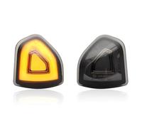 Auto Intermitente lateral Para Dodge Para RAM 1500 2500 3500 4500 5500 2019+ Clásico 2x Luz Señal Giro Espejo Retrovisor Remolque LED Ahumado Intermitentes Laterales Dinámicos(Smoked Lens)