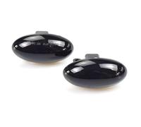 Auto Intermitente lateral Para Vauxhall Para Agila Para B Para MK2 Para H08 2007 2008-2014 2 Piezas Indicador LED Dinámico Luz De Señal Lateral Intermitentes Laterales Dinámicos(Smoked black)