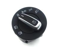 Auto Interruptor Luz Faros Interruptor De Control De Luz De Faro Botón De Ajuste 5ND941431B Compatible Con VW Para GOLF PLUS 2003-2012 Para CC 2008-2014(Switch)