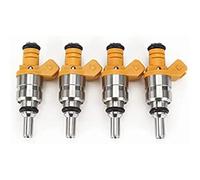 Auto Inyector Combustible 0K30E13250 Para KIA Para Rio 1.6L 1.5L 2001-2005 0K30E-13250 4 Piezas Boquilla Inyector Combustible Con Flujo Combinado