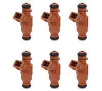 Auto Inyectores Combustible 0280156016 A1130780249 Para Benz Para CLK320 3.2L V6 2003 Para CLK500 5.0L V8 2003-2006 6X Boquillas Inyector Combustible