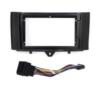Auto Kit Cable Panel Montaje Tablero Reproductor Adaptador Fascia Marco Radio 2 DIN para Smart para Fortwo W451 2011 2012 2013 2014 2015