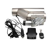 Auto Kit Corte Escape Eléctrico Universal 2.5" 3" Válvula Control Tubo En Y Interruptor Sistema Único Con Remoto(3 pulgadas)