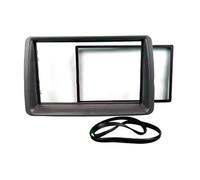 Auto Kit Molduras Panel Radio CD DVD Estéreo 2 DIN Marco Placa Biselada para Fiat para Panda 169 2003-2012