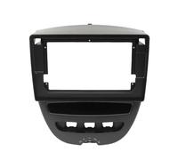 Auto Kit Molduras Panel Tablero Estéreo Marco Fascia Radio 7 X 10 Pulgadas para Citroen C1 2005 2006 2007 2008 2009 2010 2011 2012 2013 2014(Marco de 10 Pulgadas)