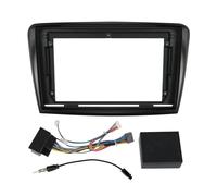 Auto Kit Montaje Tablero Estéreo GPS Reproductor DVD Panel Adaptador Cubierta Fascia Marco Radio 10 Pulgadas para Superb 2 B6 2008-2015