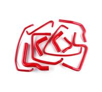Auto LHD Silicone Radiador Refrigerante Mangueras Tubos Tuberías Para Peugeot 205 309 GTI 1.6L 1.9L 8V(ROJO)