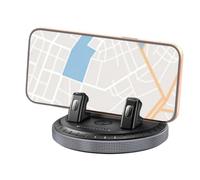 Auto-Lock - Soporte antideslizante para teléfono de coche con rotación de | El botón de liberación permite una extracción rápida, base adhesiva fuerte, junta de rotación 360, soporte de teléfono