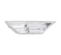 AUTO - Luz de marcador lateral frontal LED para faros delanteros y ahumados, cubierta de lente transparente, sin bombilla LED, compatible con Civic Sedan/Hatchback/Coupe 2016-2020 (Izquierda)