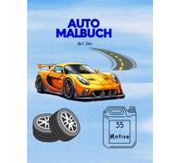 Auto Malbuch, Mein erstes Auto-Kritzelbuch, Outlaw Autos, Das wilde Auto-Malbuch, A4