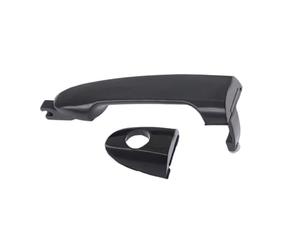Auto Manija Exterior Puerta Para Kia Para Spectra 2004-2009 82650-2F000 82670-2F000 83660-2F000 83680-2F000 1 4 Piezas Manijas De Puerta Exterior Automóvil(Rear Left Side)
