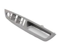 Auto Manija Interior Puerta Juego Completo Manija Cuero Reposabrazos Interior Puerta Conductor Derecho RHD Para X5 Para X6 Para E70 Para E71(RHD Gray Armrest)