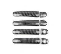 Auto Manillas Puertas Exterior Para VW Para Golf 4 Para Para Bora MK4 1999-2004 Para Rabbit A4 1J Cubiertas Manija Puerta Exterior Estilo Coche Embellecedoras(Carbon style A)