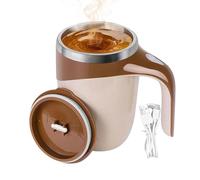Auto Mixing Stainless Steel Mug, Electric Magnetic Stirring Travel Mug, Quiet Automatic Stirring Coffee Mug, Fast Charging Coffee Mug with Lid, Magnetic Stirring Mug 5,31 x 3,54 pulgadas for Coffee