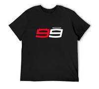 Auto Moto Jorge Lorenzo 2 - Camiseta de algodón para hombre, color negro, Negro , L