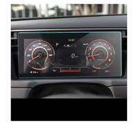 Auto Navi lámina Para H& Para Tucson Para NX4 2021 2022 Coche Infoentretenimiento Vidrio Templado Película Protectora Pantalla LCD Pegatina Protector Tablero Film protección GPS(For instrument)