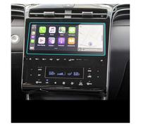 Auto Navi lámina Para H& Para Tucson Para NX4 2021 2022 Coche Infoentretenimiento Vidrio Templado Película Protectora Pantalla LCD Pegatina Protector Tablero Film protección GPS(For 10.25 inch)
