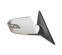 Auto Outside Side Rearview Mirror Assembly Compatible For Hyundai Sonata 2009 Car Turn Signal Heating Electric Folding Adjustment(8 Wire Right-01)