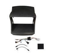 Auto Panel Estéreo 2DIN 9 Pulgadas para Fiesta Mk6 2009-2017 Arnés Cableado 16 Pines Cable Alimentación Decodificador CANbus Marco Radio(Frame Canbus 12-17)