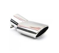 Auto Para CR-V CRV 2017-2021 2018 2019 2020 Embellecedor De Tubo De Escape Trasero Punta De Tubo De Escape(Plata)