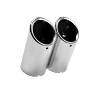 Auto Para E46 E38 E90 E60 E36 F30 F30 X3 E83 Puntas De Escape(Plata)
