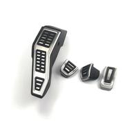 Auto Para Pedal Freno Y Acelerador Para Passat B8 Para Golf 7 Mk7 VII Para GTI R Para A3 8V 13-16 Volante A La Derecha 3 Piezas Reposapiés Cubierta De Pedal Muerto(Style2 Manual 4pcs)