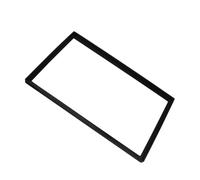 Auto para VW para Passat B5 para Bora para Golf IV Radio CD GPS DVD Estéreo Panel Tablero Marco Embellecedor Kit Doble 2 DIN Audio Fascia(9 Pulgadas)