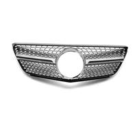 Auto Parrilla Delantera Compatible Con Para Clase B Para W245 2009 2010 2011 Entrada Aire Delantera Rejilla Del Radiador De Ventilación Repuestos Para Automóviles(Silver)