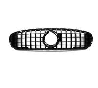 Auto Parrilla Delantera Compatible Con Para Clase GLC Para W253 Para X253 2020 2021 2022 2023 Rejilla De Parachoques Delantero Rejilla De Malla Para Capó Estilo Sport GT(Black)