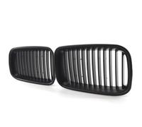 Auto Parrilla Delantera Compatible Con Para E36 318i 323i 325i 320i 328i M3 1994 1995 1996 Rejilla De Admisión De Aire Del Radiador Capó Delantero Color Negro(Black B)