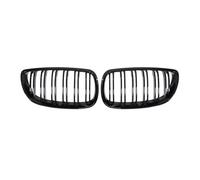 Auto Parrilla Delantera Compatible Con Para E92 E93 M3 2006 2007 2008 2009 Rejillas Riñón Parachoques Delantero Rejilla Admisión Aire Carreras Radiador Piezas Automóvil(Black A)